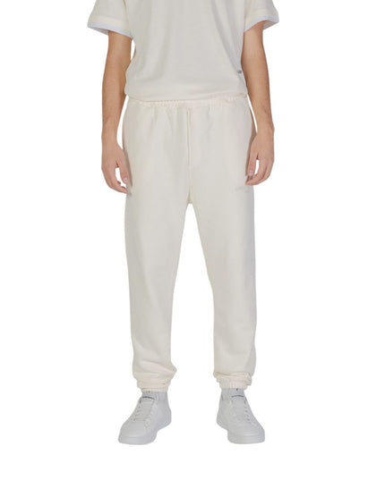 Underclub Cream Cotton Joggers (Workout Pants)