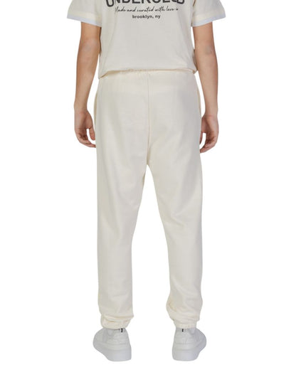 Underclub Cream Cotton Joggers (Workout Pants)