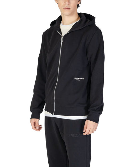 Underclub Black Cotton Hoodie