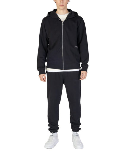 Underclub Black Cotton Hoodie