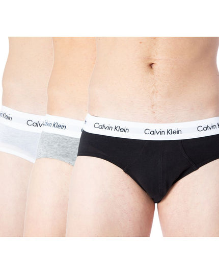 Calvin Klein Underwear Gray Cotton Briefs
