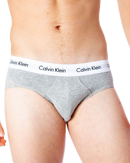 Calvin Klein Underwear Gray Cotton Briefs