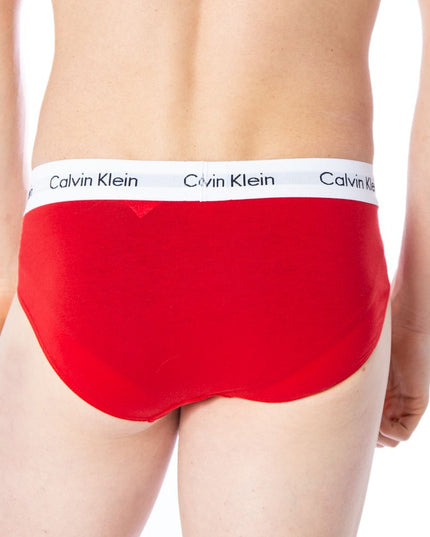 Calvin Klein Underwear Red Cotton Briefs