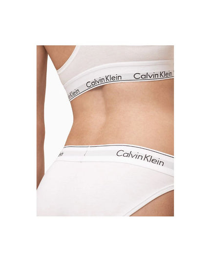 Calvin Klein Underwear White Cotton Pantie