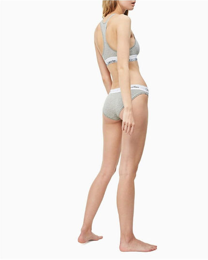 Calvin Klein Underwear Gray Cotton Pantie