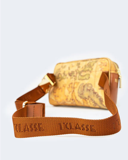 Alviero Martini Prima Classe Beige Leather Belt Bag