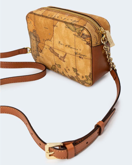 Alviero Martini Prima Classe Beige Cotton Handbag