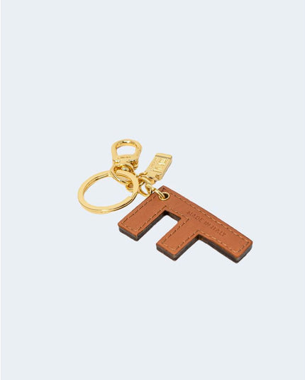 Alviero Martini Prima Classe Beige Polyethylene Keychain