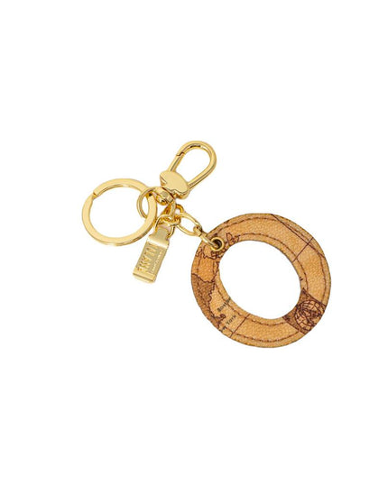 Alviero Martini Prima Classe Beige Polyethylene Keychain