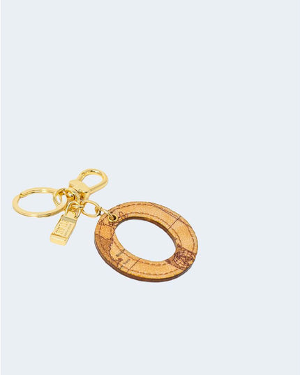 Alviero Martini Prima Classe Beige Polyethylene Keychain