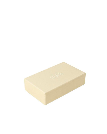 Alviero Martini Prima Classe Beige Leather Keychain