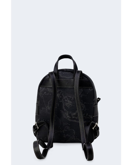 Alviero Martini Prima Classe Black Leather Backpack