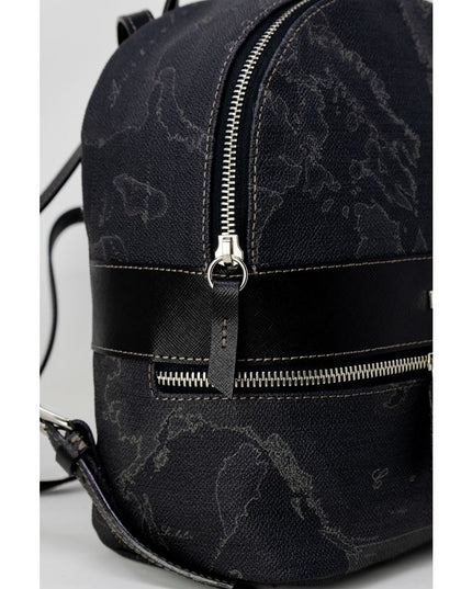 Alviero Martini Prima Classe Black Leather Backpack