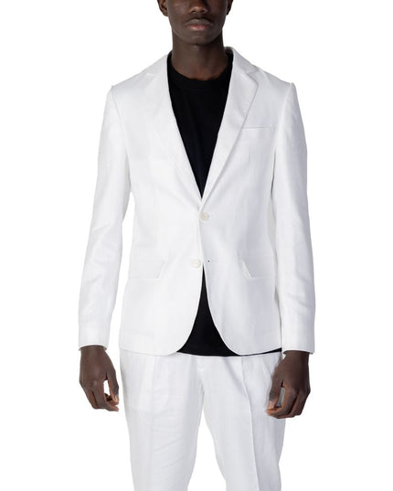 Antony Morato White Linen Blazer