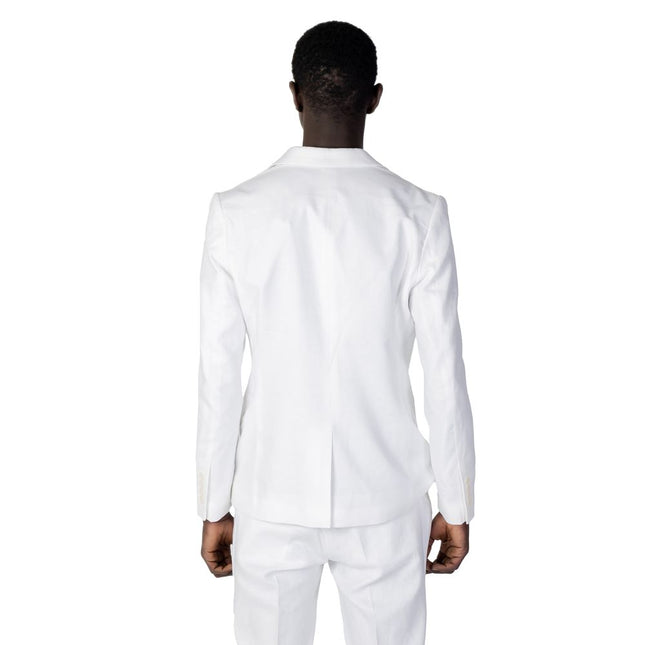 Antony Morato White Linen Blazer
