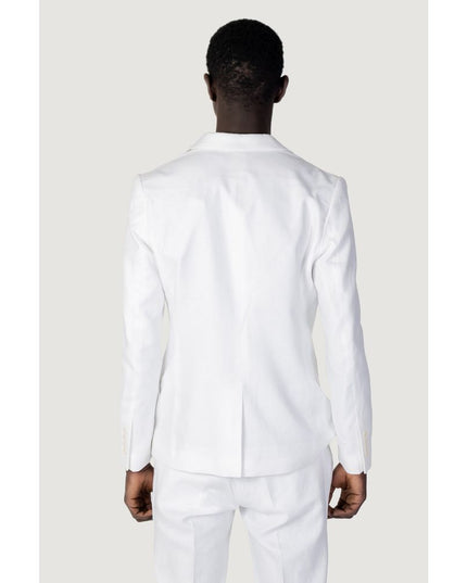 Antony Morato White Linen Blazer