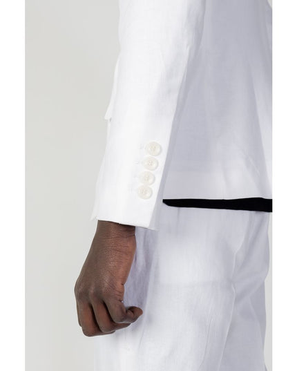 Antony Morato White Linen Blazer