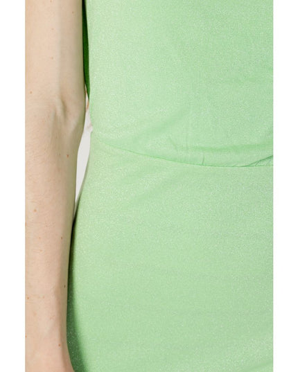 Only Turquoise Metal Short Dress