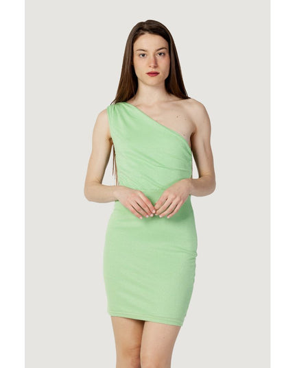 Only Turquoise Metal Short Dress