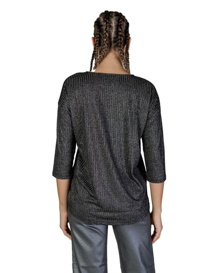 Vero Moda Bicolor Recycled Polyester Long Sleeve T-Shirt