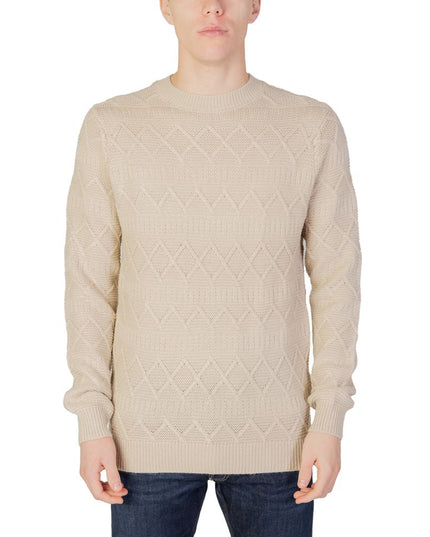 Only & Sons Beige Marabou Sweatshirt