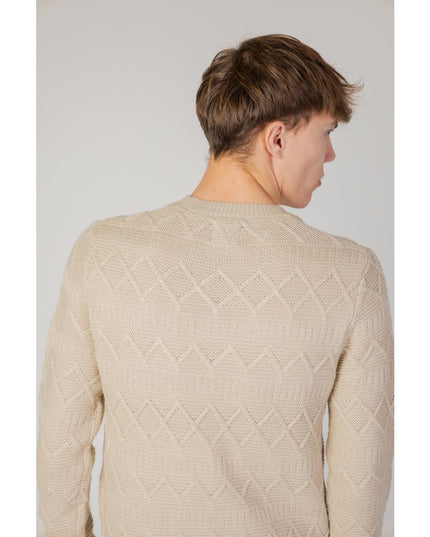 Only & Sons Beige Marabou Sweatshirt