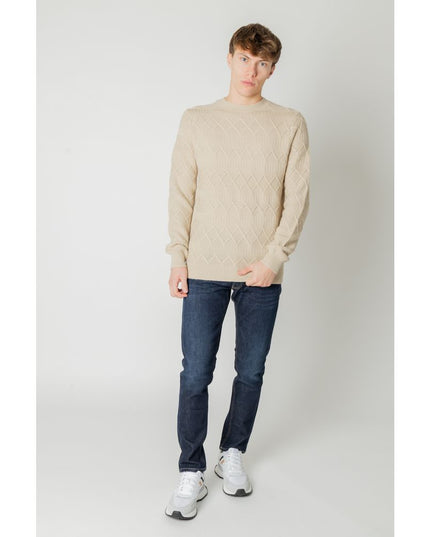 Only & Sons Beige Marabou Sweatshirt