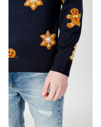 Only & Sons Blue Marabou Sweatshirt