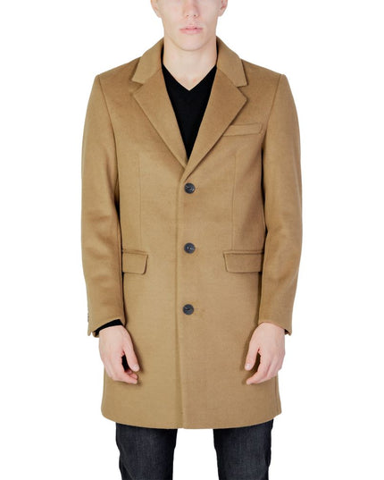 Antony Morato Beige Polyester Coat