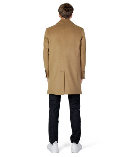 Antony Morato Beige Polyester Coat