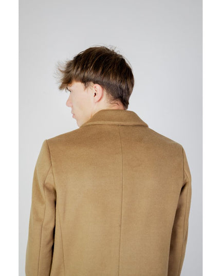 Antony Morato Beige Polyester Coat