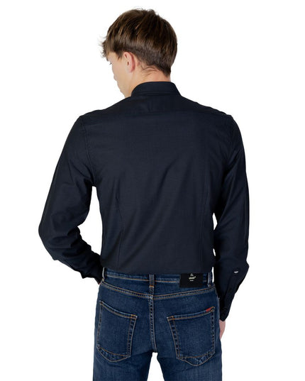 Antony Morato Blue Cotton Dress Shirt