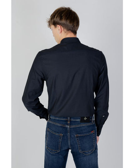 Antony Morato Blue Cotton Dress Shirt