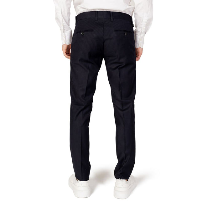 Antony Morato Blue Polyester Dress Pants