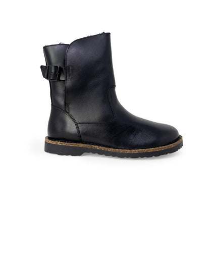 Birkenstock Black Leather Ankle Boots
