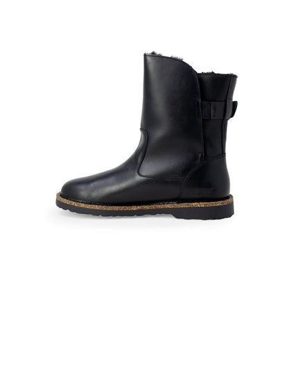Birkenstock Black Leather Ankle Boots