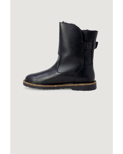 Birkenstock Black Leather Ankle Boots