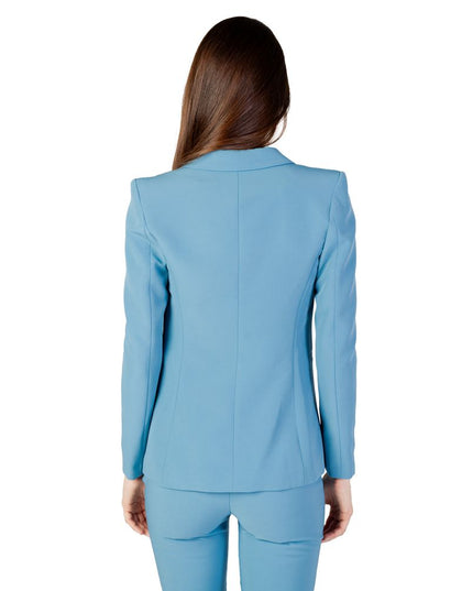 Rinascimento Turquoise Polyester Blazer
