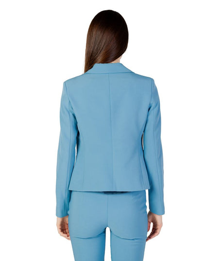 Rinascimento Turquoise Polyester Blazer
