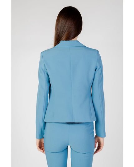 Rinascimento Turquoise Polyester Blazer