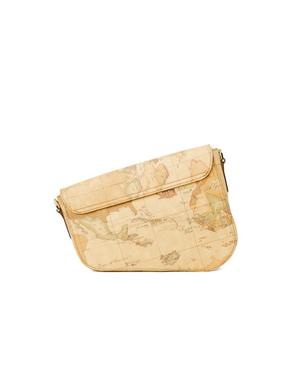 Alviero Martini Prima Classe Beige Leather Handbag