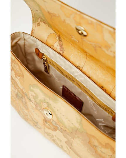 Alviero Martini Prima Classe Beige Leather Handbag