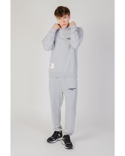 Underclub Gray Cotton Joggers (Workout Pants)