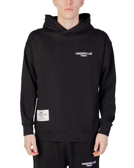 Underclub Black Cotton Hoodie