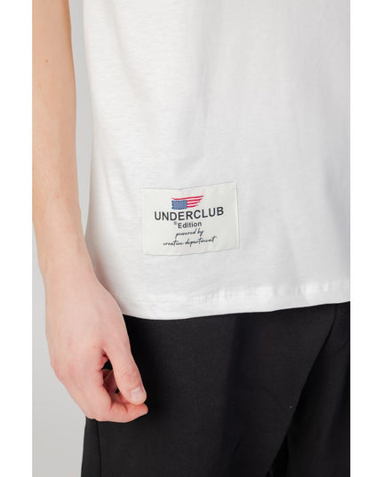 Underclub White Cotton T-Shirt