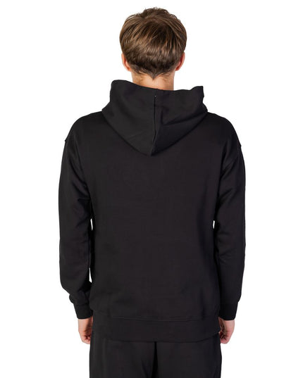 Underclub Black Cotton Hoodie