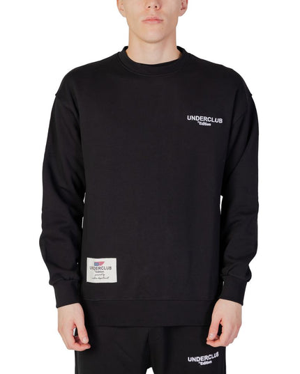 Underclub Black Cotton Sweatshirt