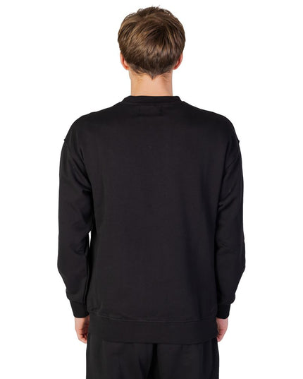 Underclub Black Cotton Sweatshirt