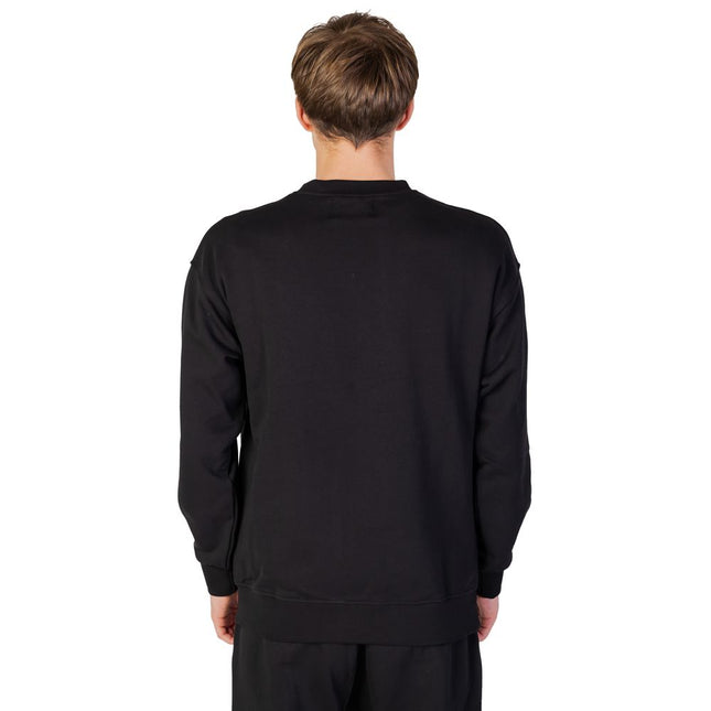 Underclub Black Cotton Sweatshirt