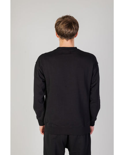 Underclub Black Cotton Sweatshirt